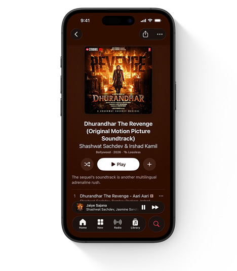 iPhone showing Apple Music UI featuring Max Richter