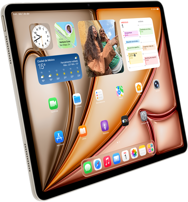 iPad Air blanco estelar