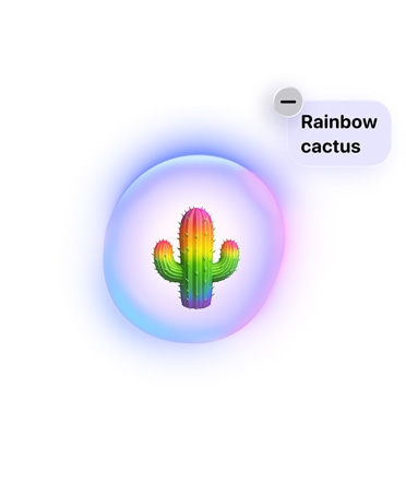 A Genmoji created with Apple Intelligence
